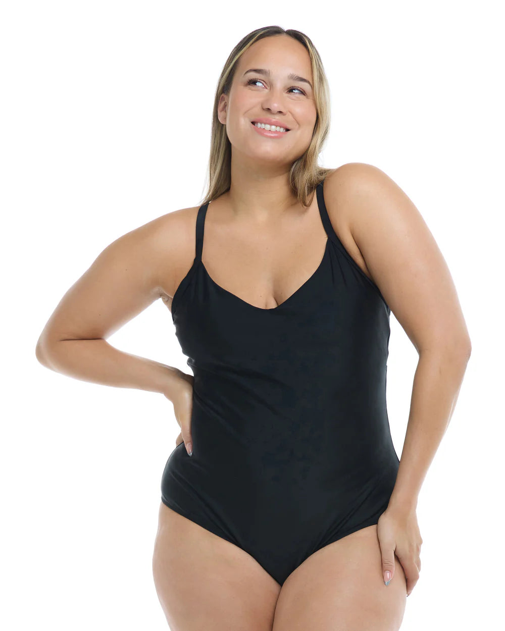 Body glove maillot noir une pièce taille plus