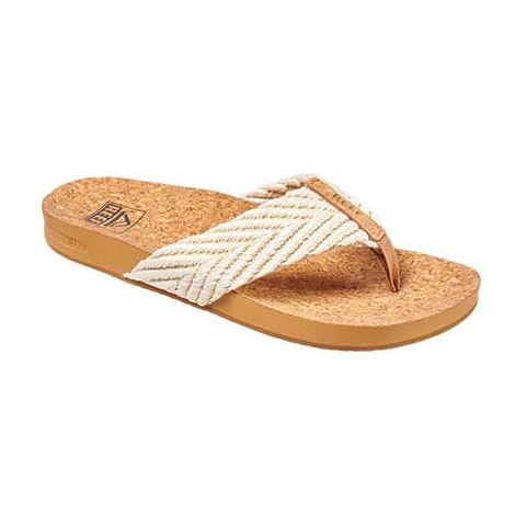 Reef sandale femme beige/ liège