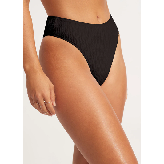 Seafolly bas noir zig zag