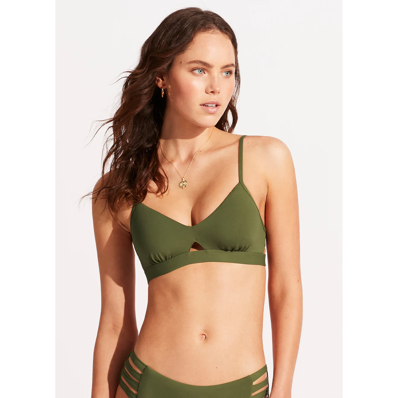 Seafolly haut vert