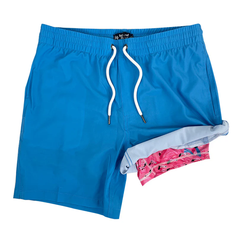 islandhaze short bleu homme