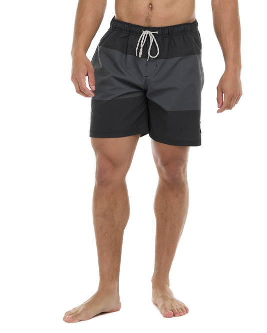 Eidon short noir et gris hommes